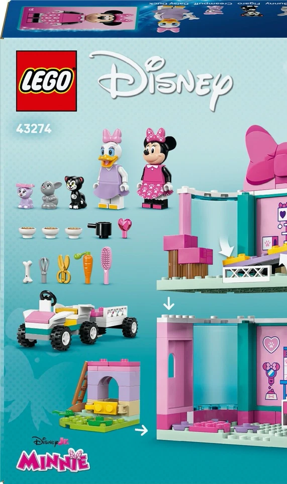 LEGO Disney 43274 Minnie’s Pet Hotel 161 piezas Kit de construcción de juguetes Foto 4 de 4