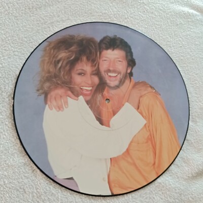 eric clapton & Tina Turner, Tearing US Apart, Maxi Picture Vinyl