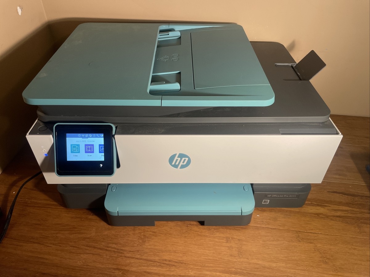 HP OfficeJet Pro 8035 Color Inkjet All-In-One Printer Scanner