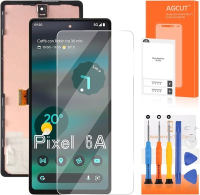 OLED For Google Pixel 6A GX7AS GB62Z Display Touch Screen Replacement + Frame US