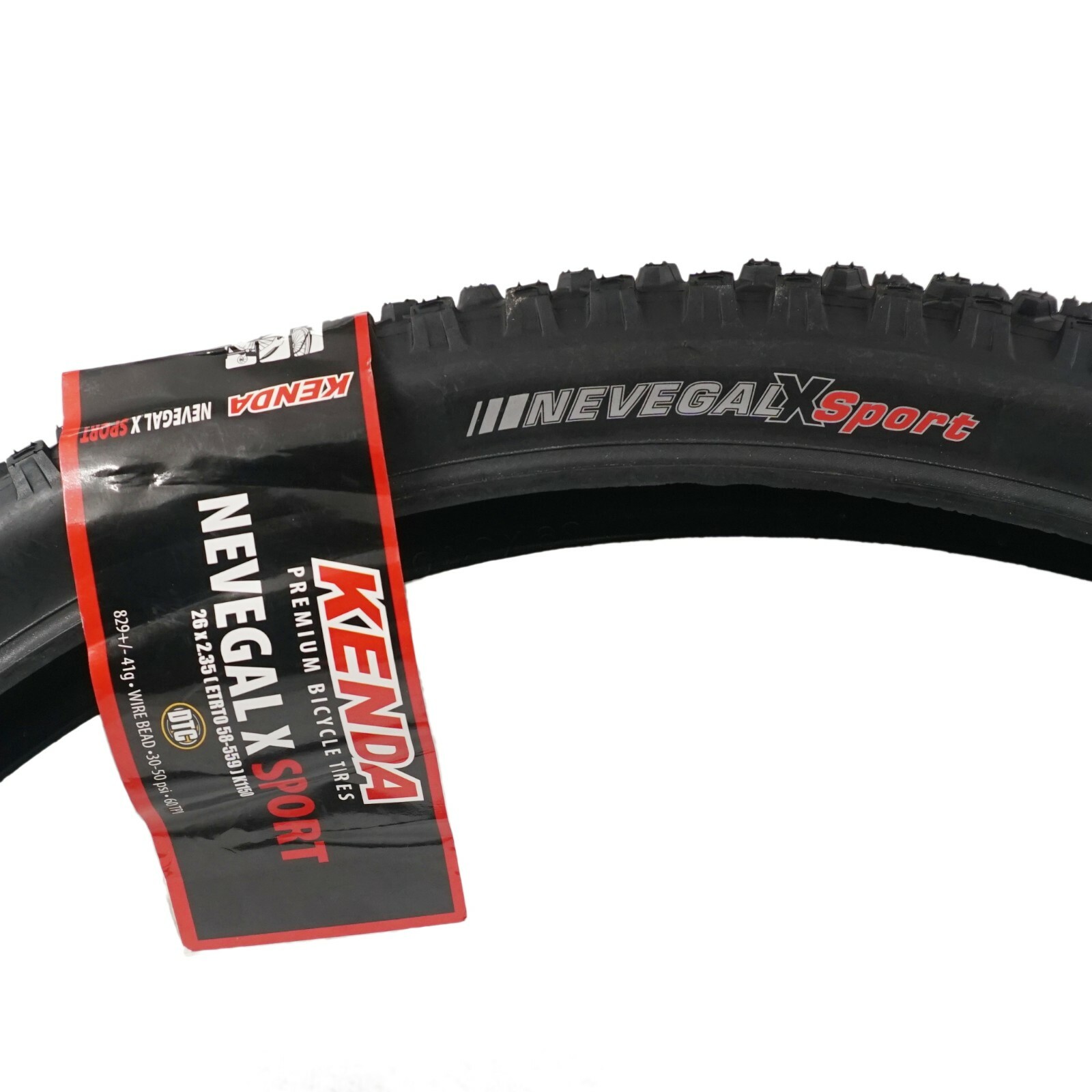 Kenda K1150 Nevegal X Sport 26" Knobby Mountain Bike Tire 26