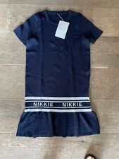 NIKKIE Holland Mode Luxus Kleid Edel Maritim Navy Sailor Gr. S M 36 38 NP 149€