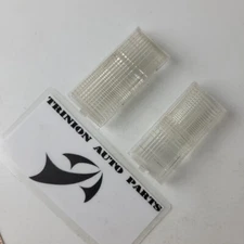 1988-1998 Chevy C/K Truck Overhead Dome Light Lens Clear Pair OEM