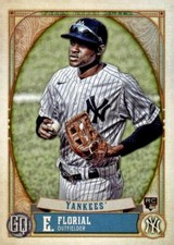 2021 Topps Gypsy Queen #243 Estevan Florial RC New York Yankees