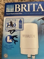 Brita Replacement Filter Faucet Filtration System Models FF-100 and OPFF-100
