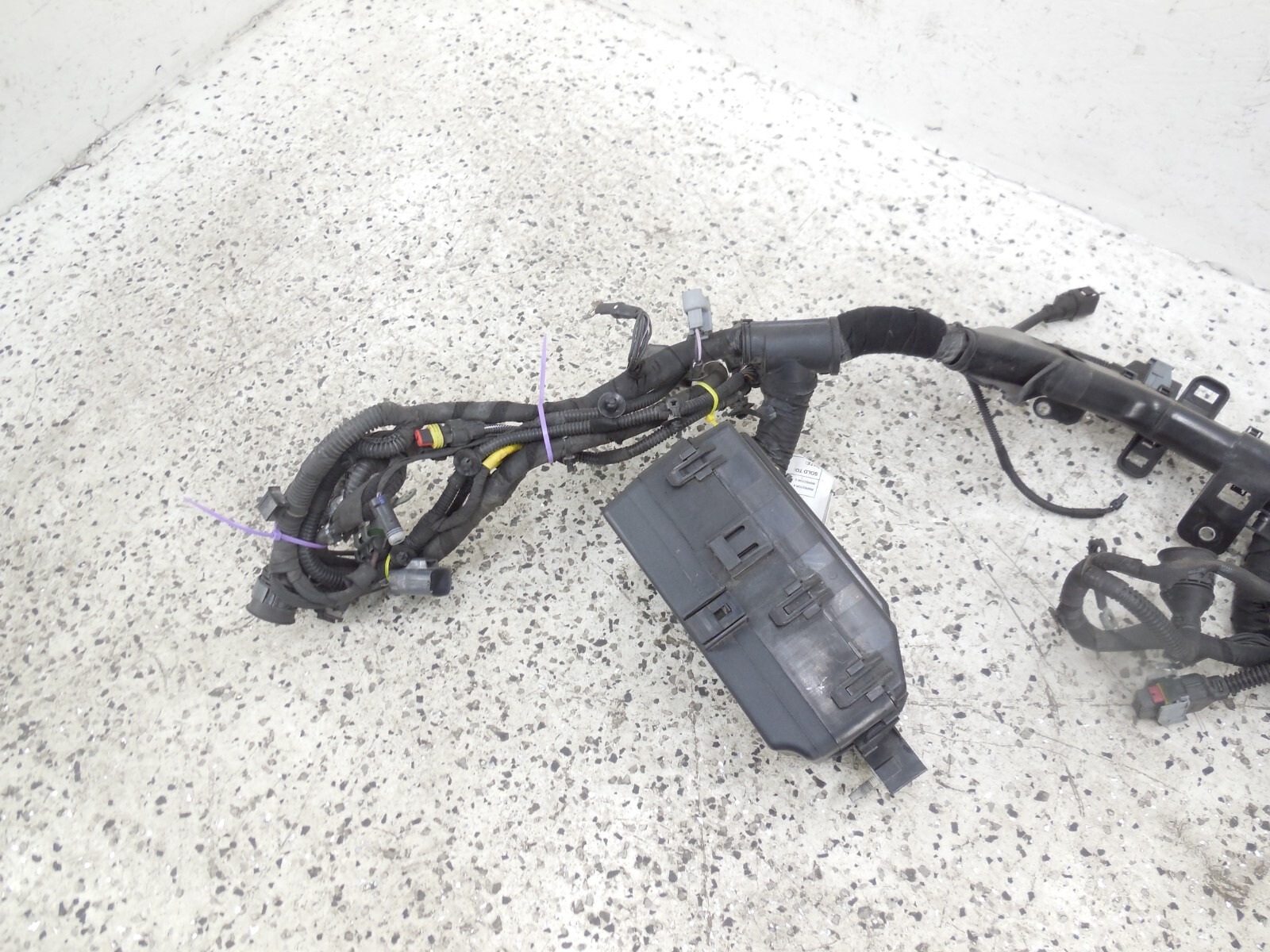 2016 16 Maserati Quattroporte S 3.0L Engine Relay Fuse Box Wiring Harness OEM