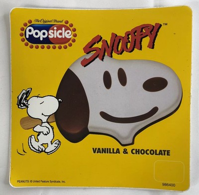 Vintage Good Humor Ice Cream Truck Sticker 6x6 Popsicle Snoopy Peanuts Gang Ebay