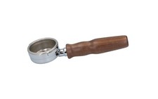 Bezzera Bottomless Portafilter Filterholder Espresso Wood Handle with 21g basket