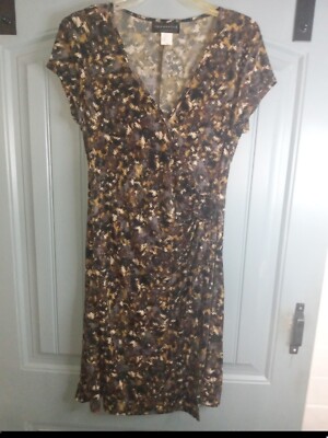Connected Apparel Brown Cinched Waist Dress Size 12 | eBay Connected Apparel Brown Cinched Waist Dress Size 12 | eBay