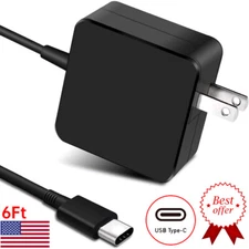 45W USB-C Wall Charger Power Adapter for Samsung Chromebook 4 XE310XBA XE350XBA