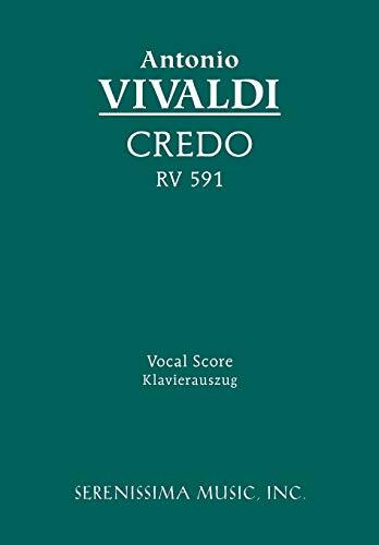 Spartito Musicale 'Credo, RV 591' Di Vivaldi - Edizione Per Coro E Orchestra - Foto 5