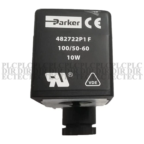 NEW Parker 482722P1 F Solenoid Valve Coil 10W 100-110V