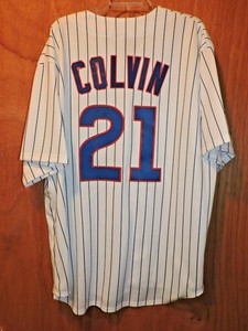 autographed cubs jersey