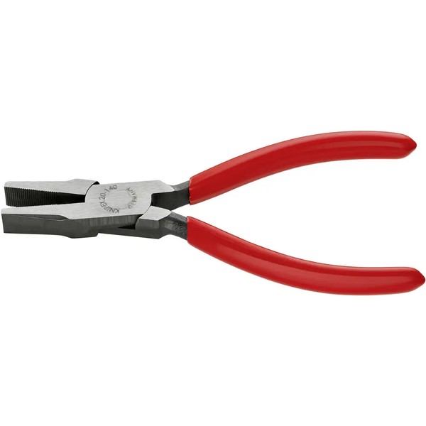 Knipex 20 01 140 Elektronik- U. Feinmechanik Flachzange Gerade Chrom-Vanadium-image