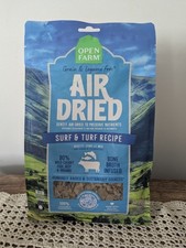Open Farm Air Dried Dog Food Infused with Bone Broth, Surf Turf Recipe