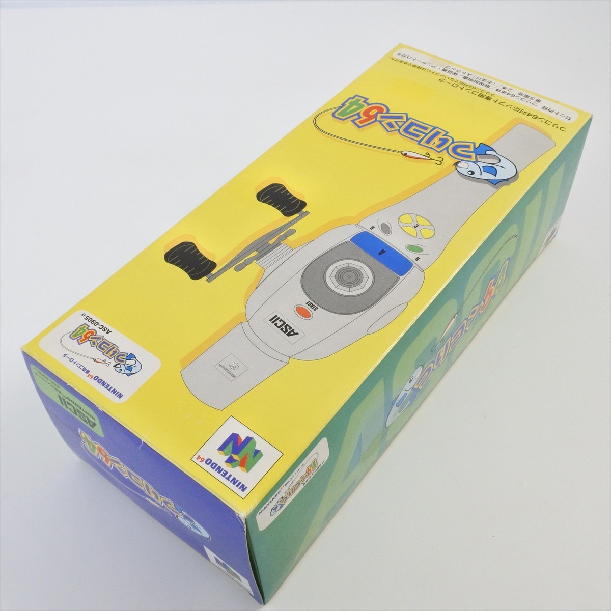 ASCII TSURI CON 64 Fishing Controller Tsuricon Boxed For Nintendo