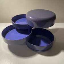 InterDesign Vtg  Swivel Vanity Organizer Blue...