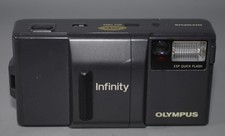 Olympus Infinity Point-n-shoot camera w 35mm f2.8 Zuiko lens -Tested Works Ex