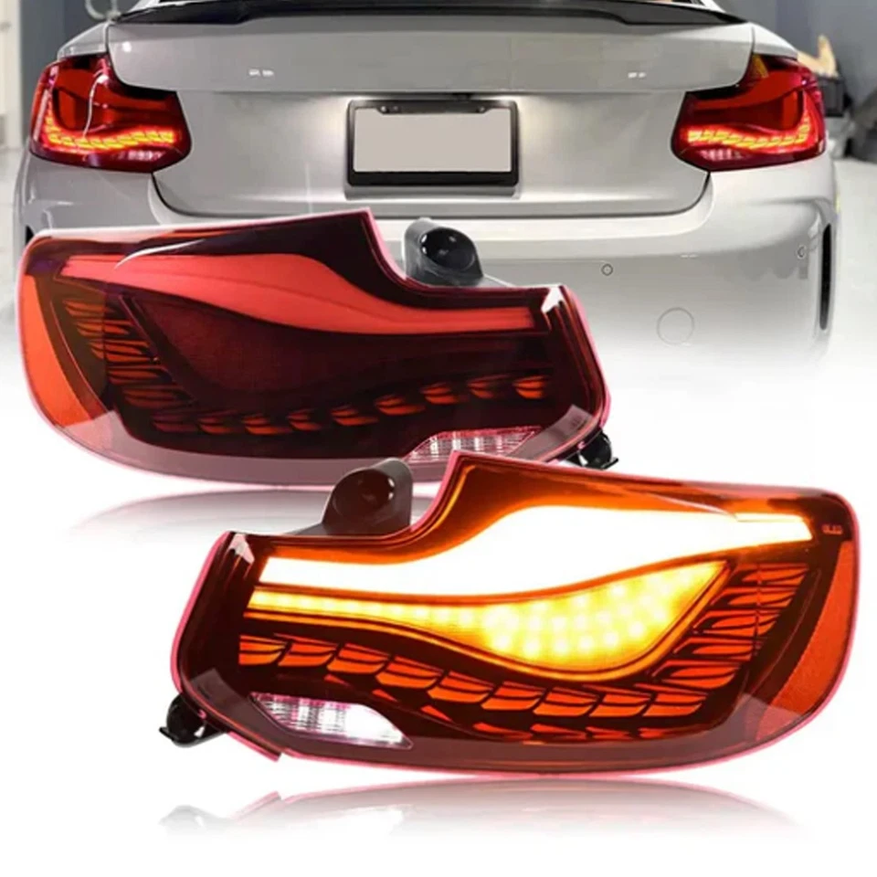 1 par de luces traseras LED GTS para BMW Serie 2 2014-2019 F22 F23 F87 228i 230i M2 Foto 3 de 4