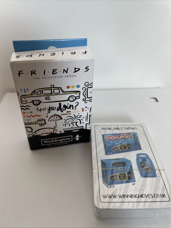 Spiele Quartett FRIENDS TV COMEDY Kartenspiel - NEU - SEALED - Bild 2 von 4