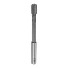 8.3mm Carbide Tip 4 Straight Flutes Round Shank Lathe Machine Chucking Reamer