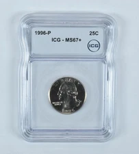 1996-P Washington Quarter MS67+ ICG