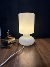 Vintage Retro IKEA Lykta White Table Lamp