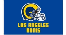 Los Angeles Rams Retro Helmet Vintage 3x5 Ft Flag Banner Gift for Dad