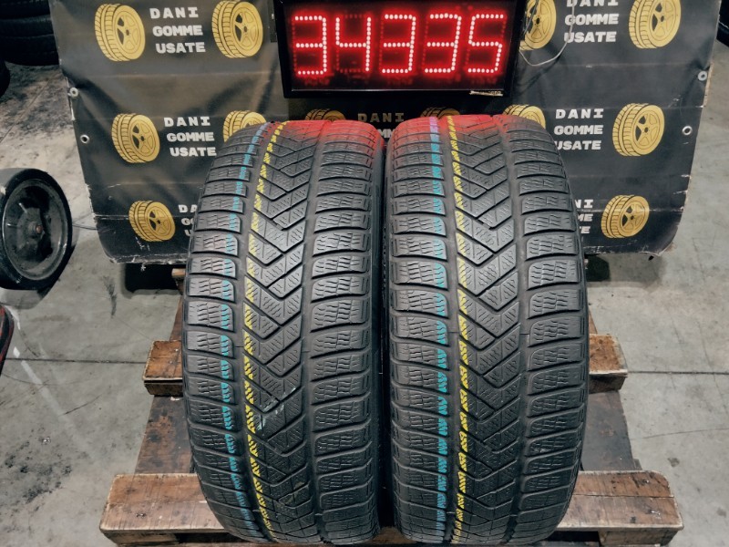 Pneumatici Invernali 2 Gomme usate 255 45 19 PIRELLI Battistrada Residuo 75%