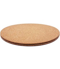 2 pezzi tappetino sottobicchiere rotondo in sughero 12 pollici tappetino in sughero morbido per cucina