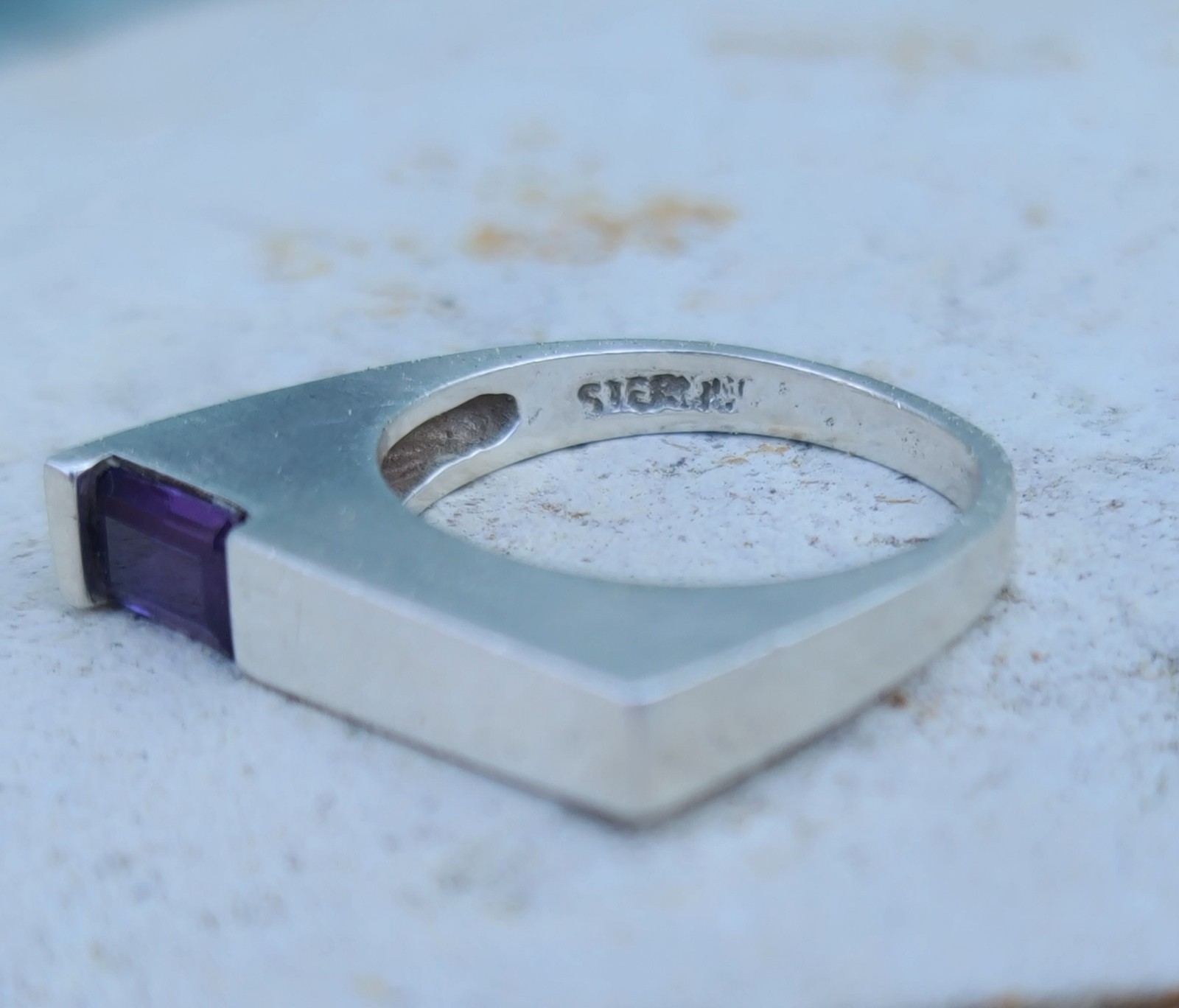 Sterling 925 Solid Silver Amethyst Gemstone Moder… - image 11