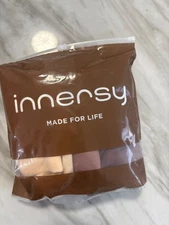 INNERSY Women's Hipster Period Underwear Panties 3-Pack (coffee gradien,M) - NEW