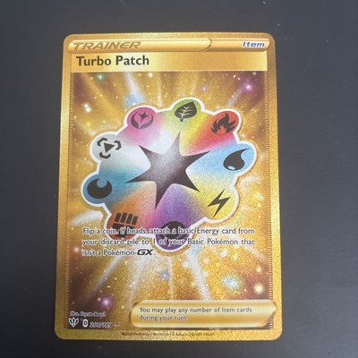Turbo Patch (Secret) 200/189 Swsh03: Darkness Ablaze Holo