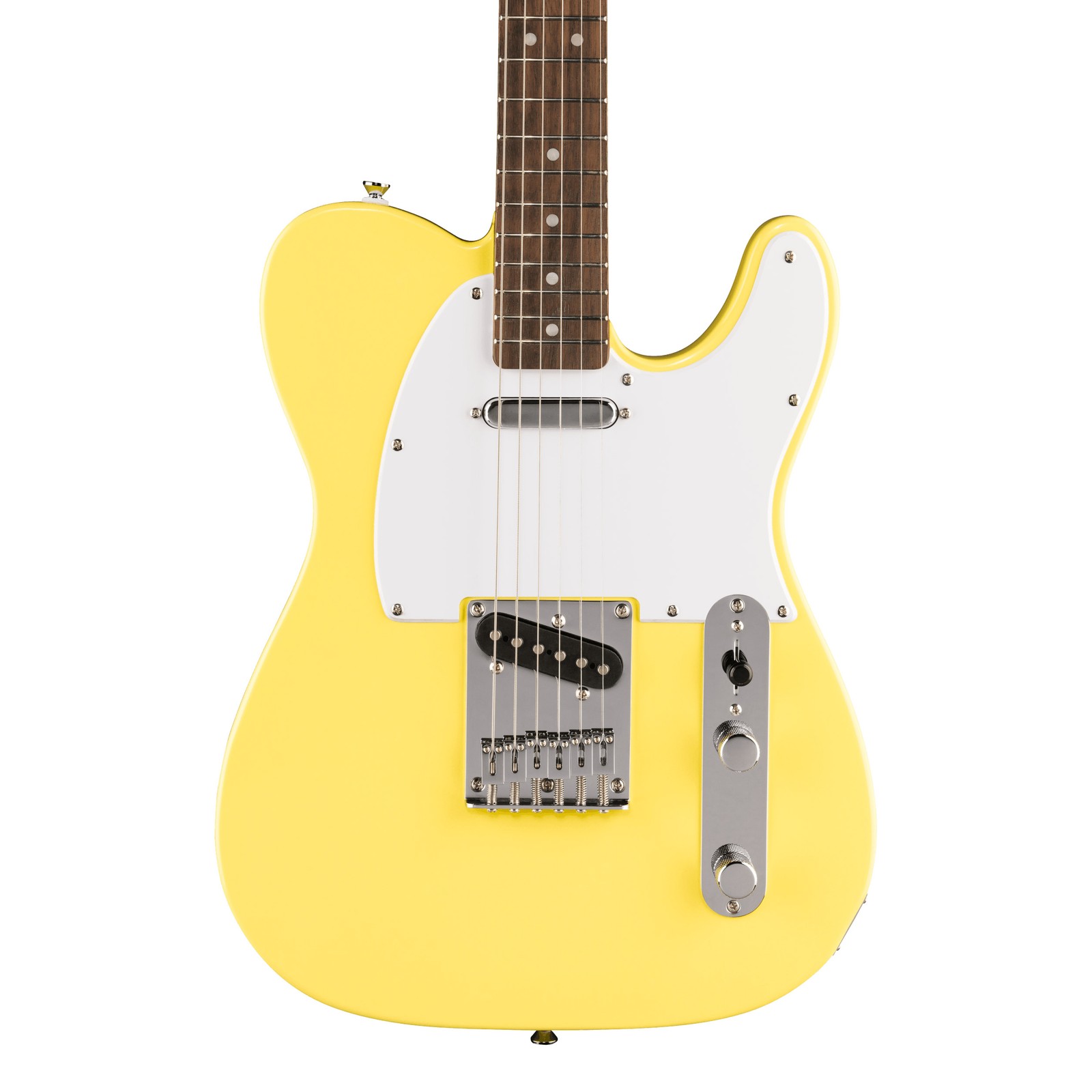 Fender Squier Sonic Telecaster Electric Guitar, Canary Yellow, Laurel (NEW)