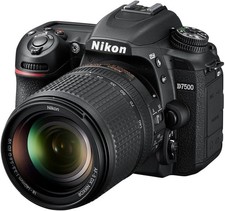Nikon D7500 DSLR Camera  18-140mm VR Lens Kit w/ Box