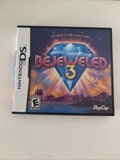 NintendoDS Bejeweled 3 Case  Manual ONLY - NO GAME
