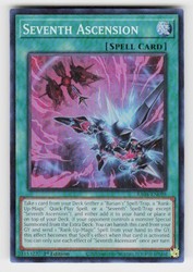 Seventh Ascension RA04-EN098 Ultra Rare Quarter Century Stampede