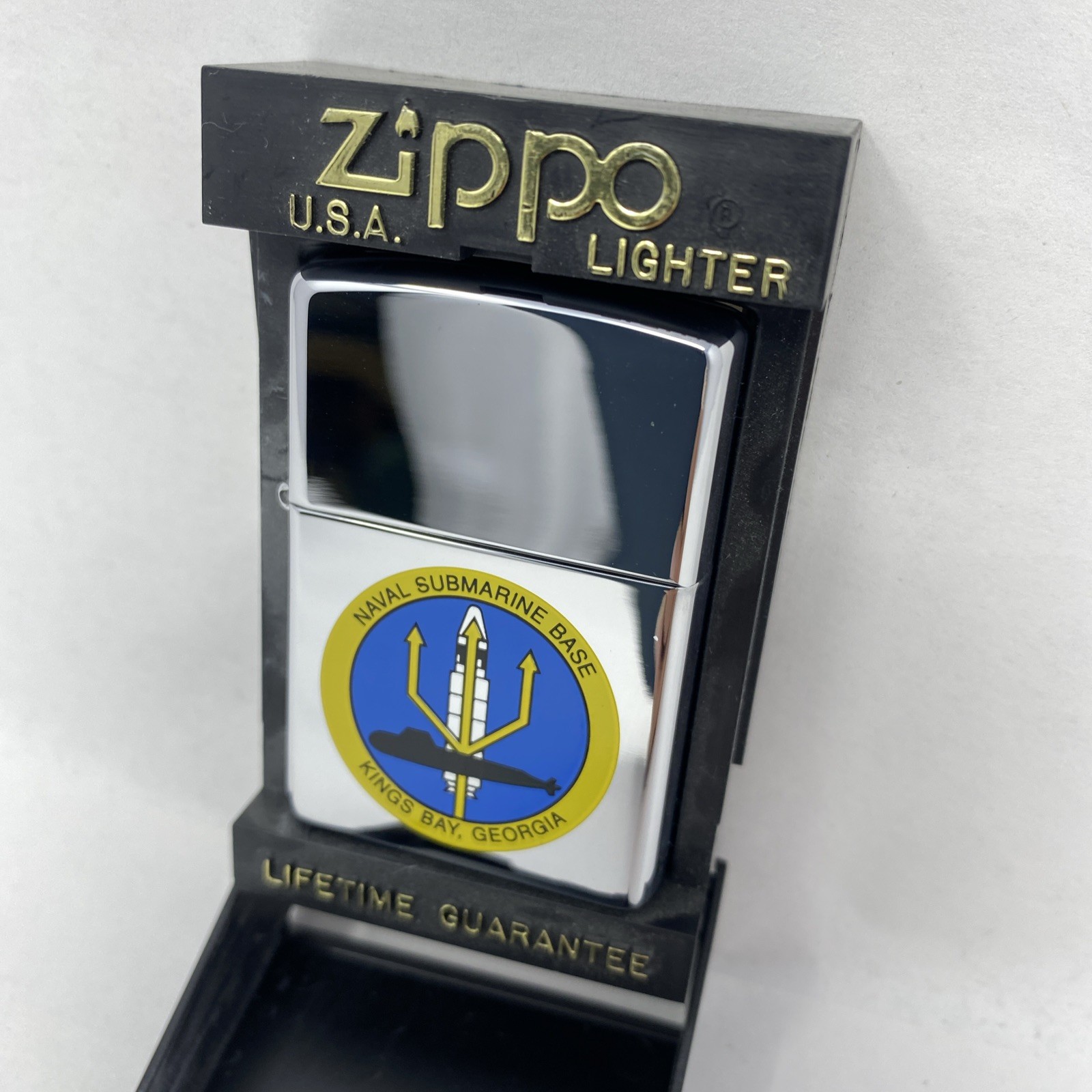 Vintage NOS 90s Zippo Naval Medical Center San Diego 1994 Un