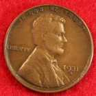 1931-S Lincoln Wheat Cent Penny High Grade Coin LW2813