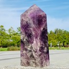 3.61LB Natural Amethyst Crystal Column Magic Wand Obelisk Point Healing — photo 2