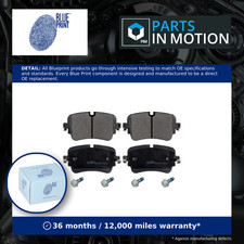 Brake Pads Set fits AUDI Q8 4MN 3.0D Rear Left or Right 2018 on Blue Print New
