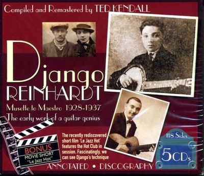 Django Reinhardt - Musette To Maestro 1928-193... 5CD NEU OVP