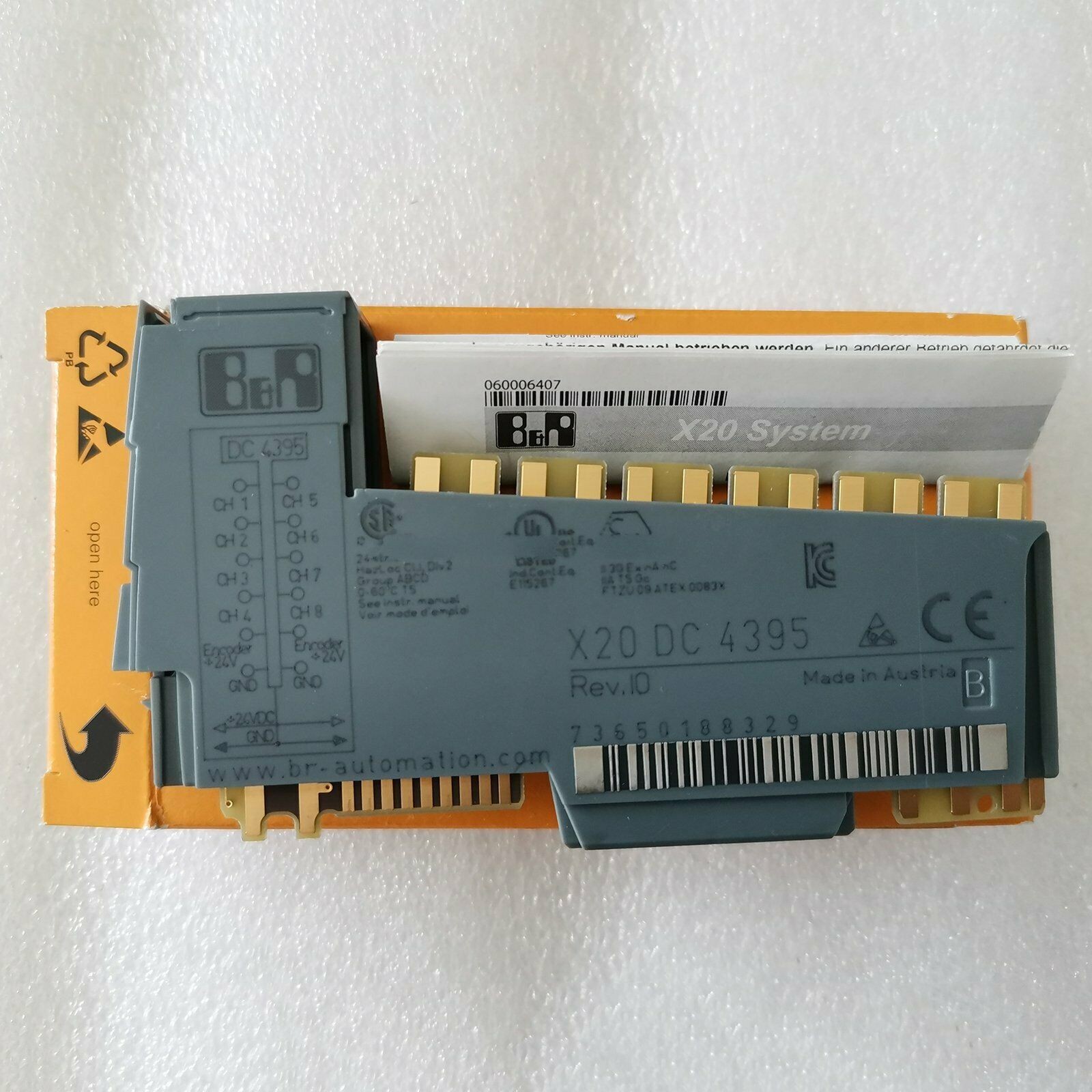 One NEW module For B&R X20DC4395 X20 DC 4395 Free Shipping