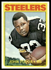 1972 Topps John Fuqua Pittsburgh Steelers #77