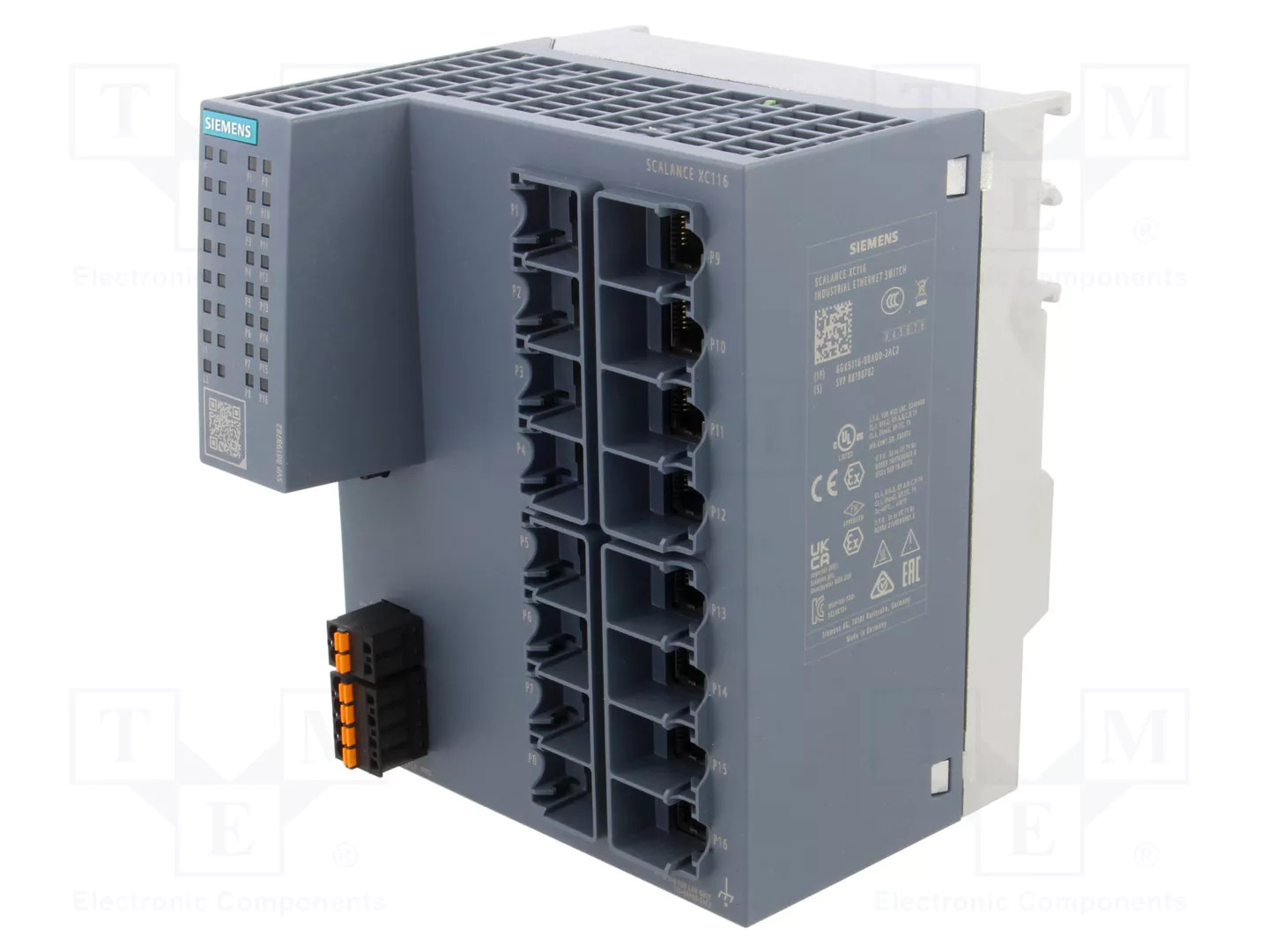 Switch Ethernet; unmanaged; Number of ports: 16; 24VDC; RJ45