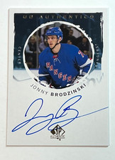 2024-25 SP Authentic UD Authentics Auto Jonny Brodzinski #UDA-BR Auto