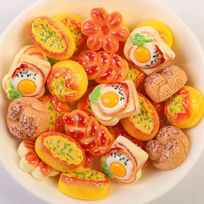I Französisches Brot Magnet Set  Lustige Kühlschrank Aufkleber für Fotos Notizen