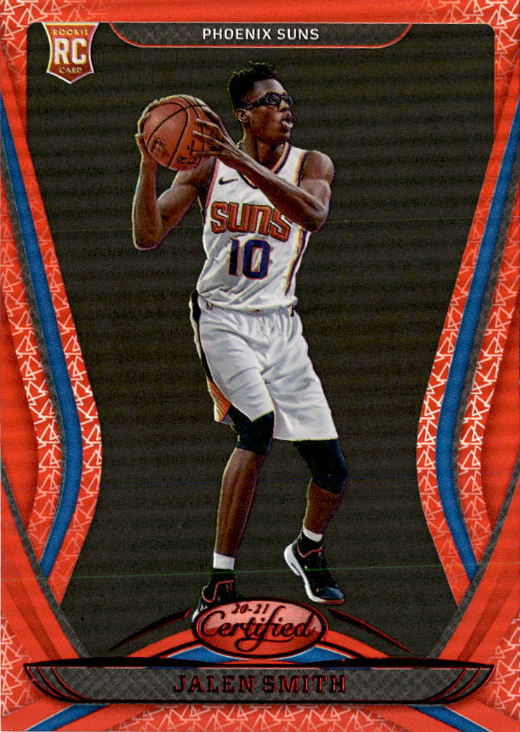 2020-21 Panini Certified #191 Jalen Smith Mirror Red Phoenix Suns