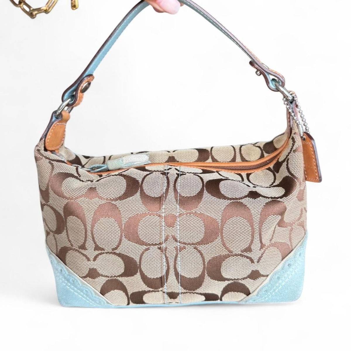 Vintage coach signature mini hobo soho | eBay