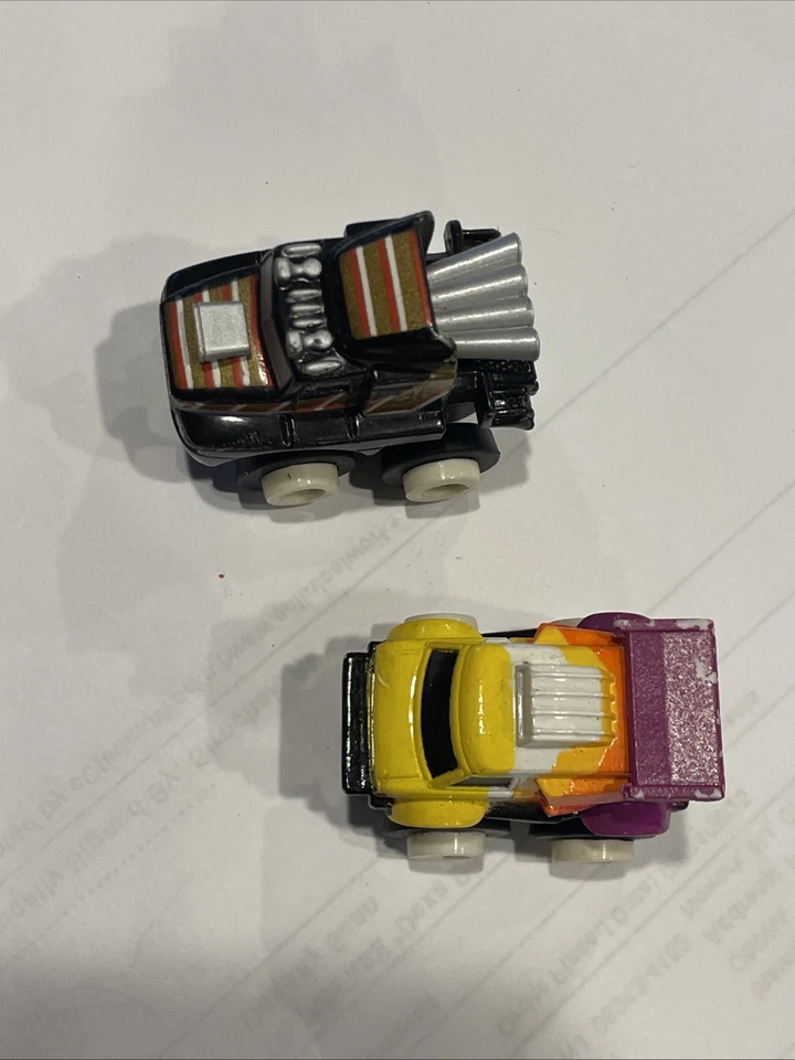 Lot of 2 Vintage Micro Machines Stunt Maniacs Baja Bronco & Kenworth Semi - Image 3 of 4
